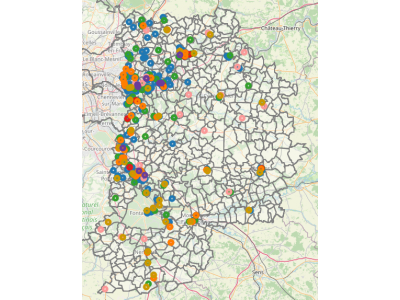 Les équipements sociaux financés par la caisse d'allocations familiales de la Seine-et-Marne