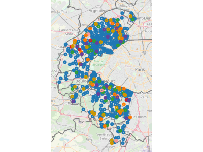 Les équipements sociaux financés par la caisse d'allocations familiales des Hauts-de-Seine