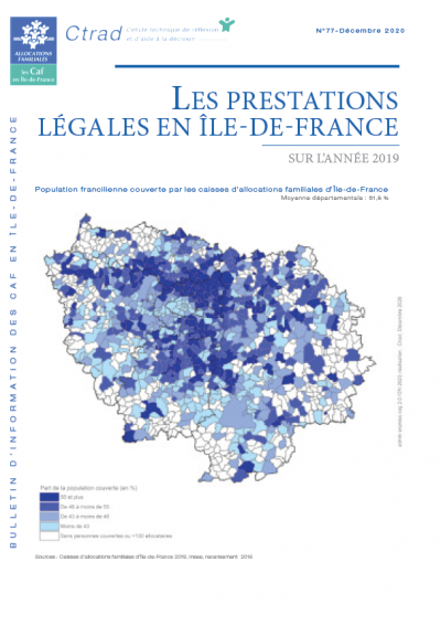 BI-77 LES PRESTATIONS LÉGALES EN ÎLE-DE-FRANCE AU 31 DECEMBRE 2019