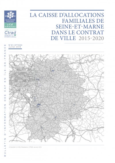 BI 51-77 LA CAISSE D’ALLOCATIONS FAMILIALES DE SEINE-ET-MARNE DANS LE CONTRAT DE VILLE 2015-2020