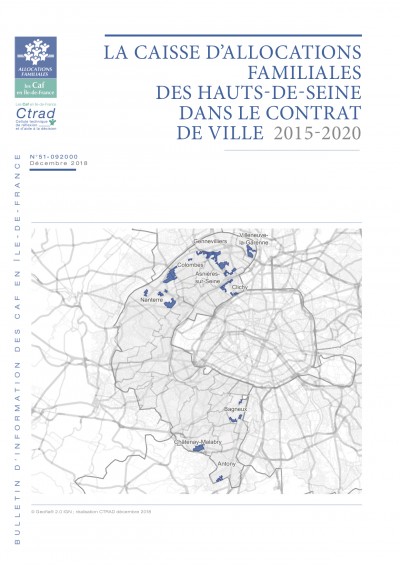 BI-51-92 LA CAISSE D’ALLOCATIONS FAMILIALES DES HAUTS-DE-SEINE DANS LE CONTRAT DE VILLE 2015-2020