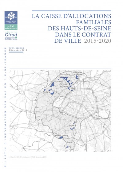 BI-51-92 LA CAISSE D’ALLOCATIONS FAMILIALES DES HAUTS-DE-SEINE DANS LE CONTRAT DE VILLE 2015-2020