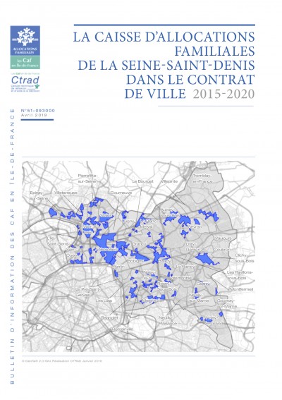 BI-51-93 LA CAISSE D’ALLOCATIONS FAMILIALES DE LA SEINE-SAINT-DENIS DANS LE CONTRAT DE VILLE 2015-2020