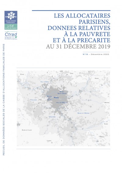 RE-19 LES ALLOCATAIRES PARISIENS, DONNEES RELATIVES À LA PAUVRETE ET À LA PRECARITE AU 31 DÉCEMBRE 2019